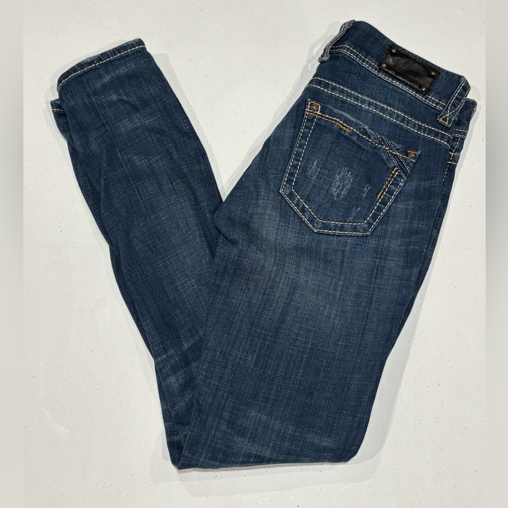 White House Black Market Denim Skinny Jeans, The Skinny Crop, Size 00
